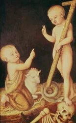 Il Bambino Gesù trionfa sulla morte e il Bambino San Giovanni Battista